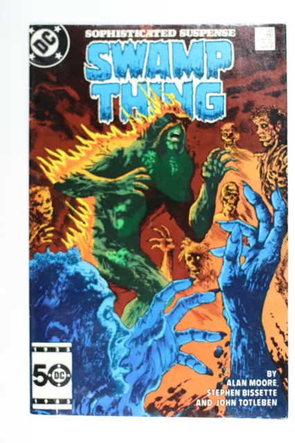 Sophisticated Suspense - Swamp Thing  #42 1985 DC  Comic Book Tracking