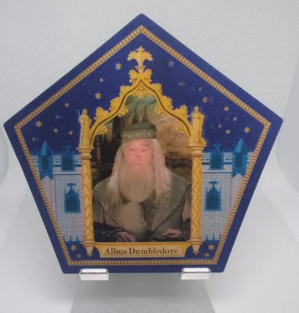 Collectable Harry Potter Chocolate Frog Hologram Card- Albus Dumbledore MINT