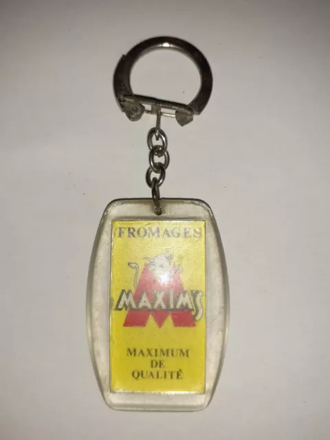  PORTE-CLE  ANCIEN  -fromage maxim's -