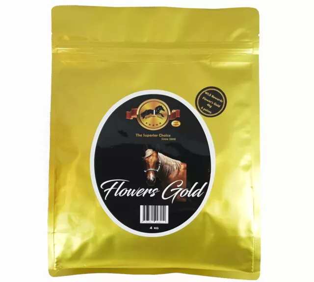 Wattlelane Stables Flowers Gold For Horses 4KG Superior Vitamin and Minerals