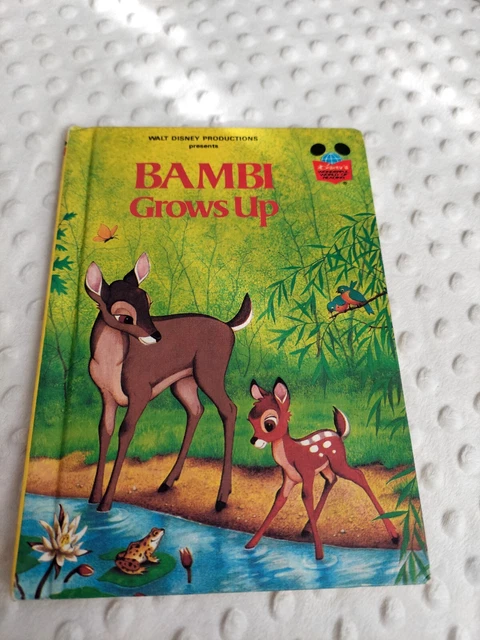 WALT DISNEY BAMBI Grows Up First Edition | 1979 Edition Free Post ...