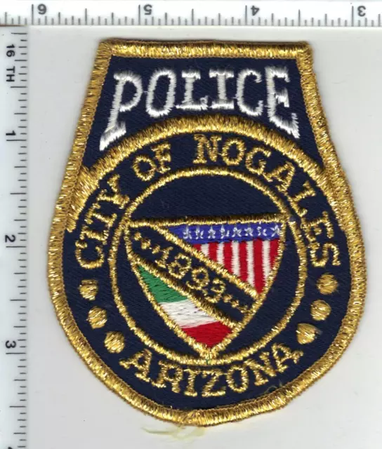 Nogales Police (Arizona) Bullion Shoulder Patch from the 1980's