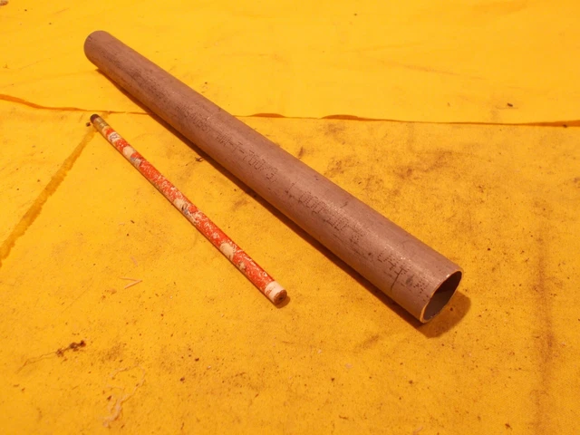 6061 ALUMINUM TUBE machine shop pipe round stock 1" OD x .049" WALL x 12"