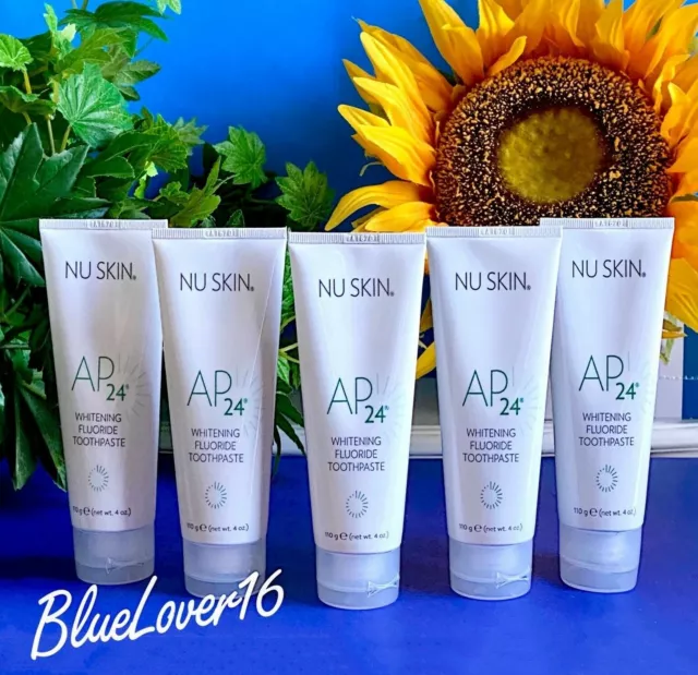 05/25 Nu Skin NuSkin AP-24 Whitening Fluoride Toothpaste 5 Tubes. WE SHIP FAST!