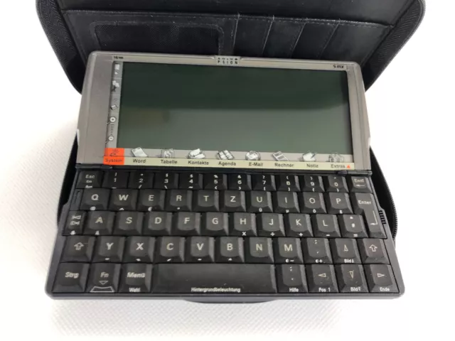 Psion 5 mx series, Vintage Organizer, Mini Computer, Handheld PDA 3