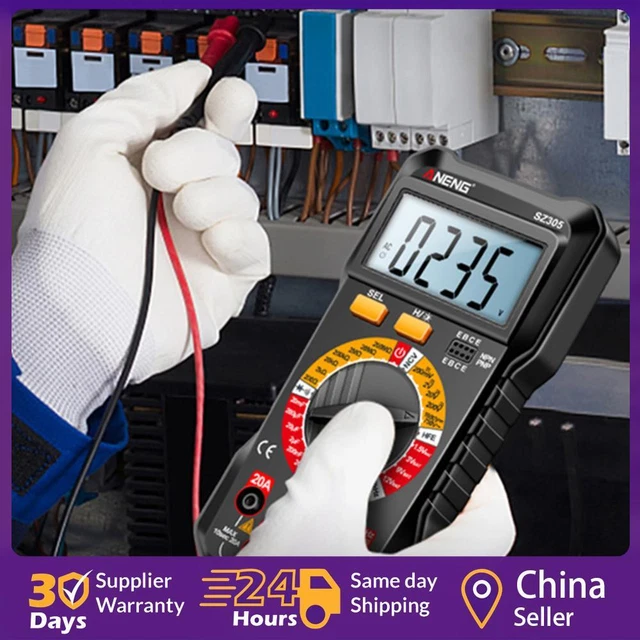 Large Screen Voltage Detector Auto-Ranging AC/DC Voltage Tester Electrical Tools