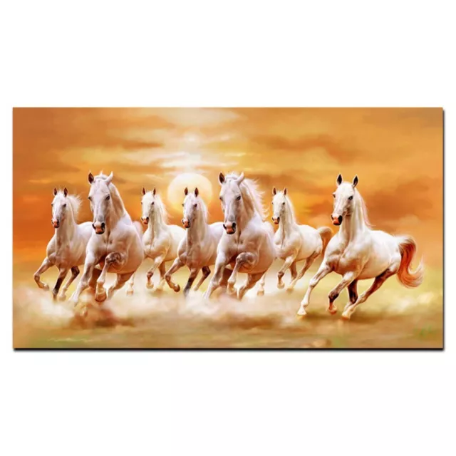 Horse Wall  Hanging Art Painting Pictures Abstract Animal Canvas Decor 40*70CM 2
