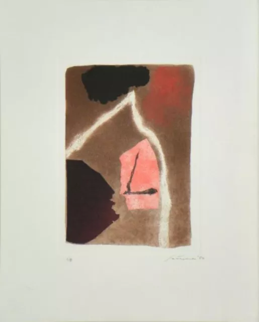 Giuseppe Santomaso: Ohne Titel, 1989 (handsigniert)