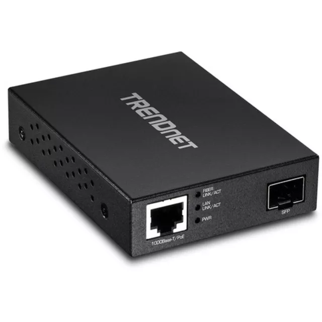 Convertisseur/Adaptateur Trendnet TFC-PGSFP Noir