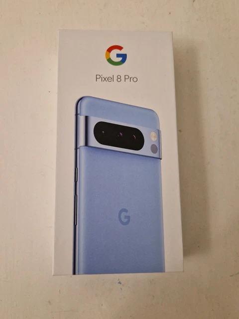 GOOGLE PIXEL 8 Pro - 256GB 5G Bay Blue (Unlocked) 2023 GC3VE UK Brand ...