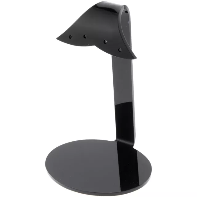 Plymor Black Acrylic 2 Pair Earring Stand, 3.25" W x 2.75" D x 4.75" H (6 Pack)