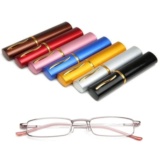 Stainless Steel Frame Elderly Glasses Eyewear Resin Eyeglasses Reading Glasses