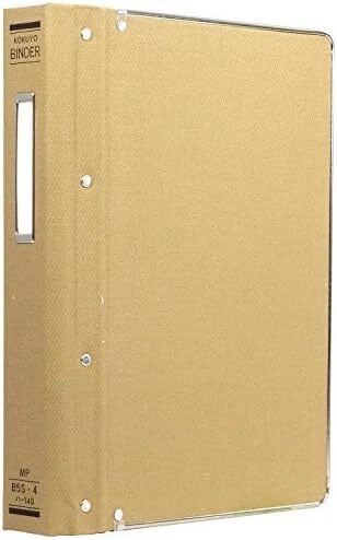 KOKUYO FILE BINDER Cross Lamination B5 Vertical 26 Holes 200-sheet Ha