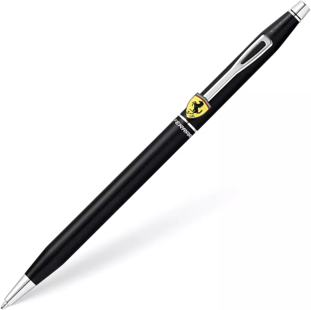 Cross Century II Ferrari Stylo Roller - Glossy Noir - Encre Ø 0,7mm