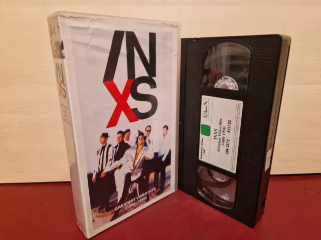 INXS - Greatest Video Hits - 1980-1990 - PAL VHS Video Tape (T327)