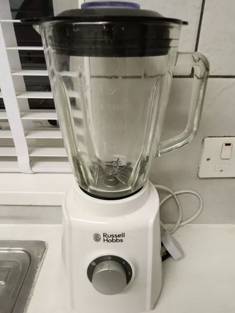 Buy Russell Hobbs Go Create White 1.5L Glass Jug Blender 25970, Blenders  and smoothie makers