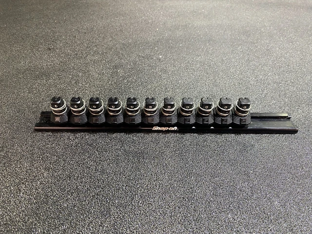 Magnetic 1/4 Drive Socket Tray (Black) - Snap-on Industrial