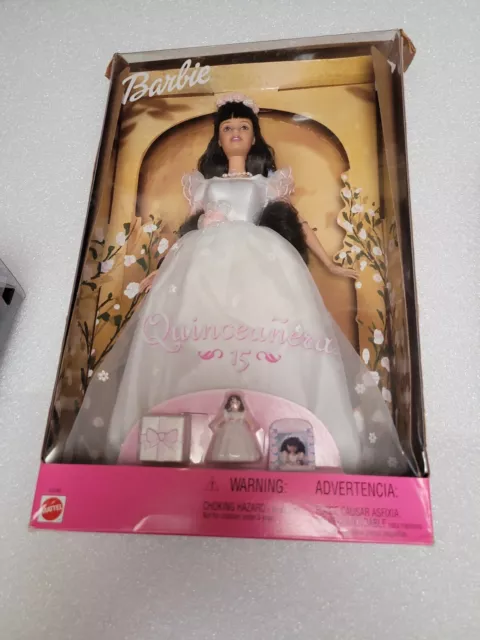 2000 Barbie Quinceanera 15 Brunette Mattel 50286 NIB 4+