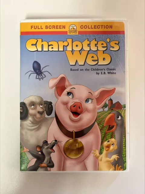 CHARLOTTES WEB (DVD, 2001, Full Screen Version) $5.00 - PicClick