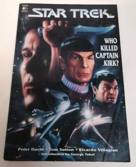 GRAFIKROMAN - Star Trek TPB Wer hat Captain Kirk getötet? 1. 1993 Titan Bücher