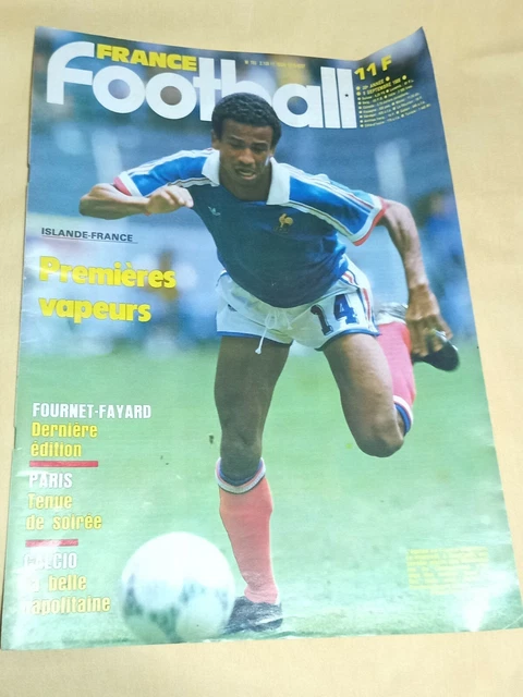 ANATOLIY DEMYANENKO OF Soviet Union & Jean Tigana France 1986 FOOTBALL PHOTO 2 EUR 6,54
