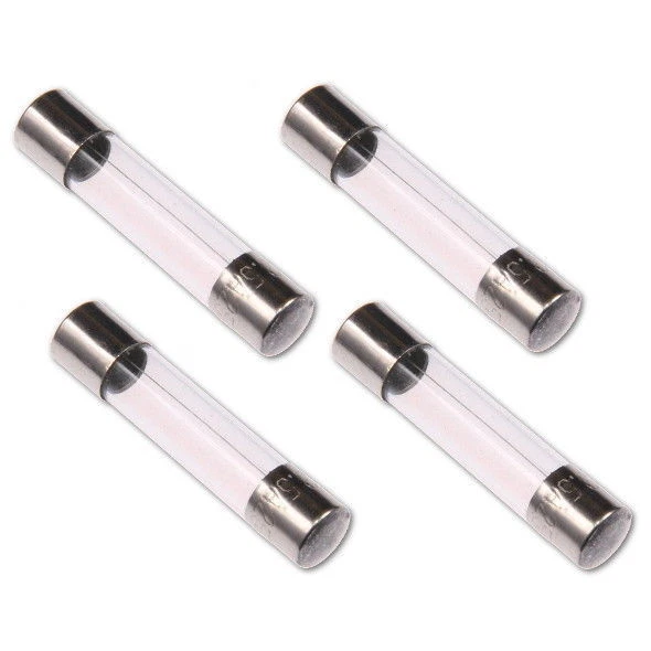 Lot de 10 Fusible Verre 2,5A Ampères 250V - Dimension 30mm x 6mm