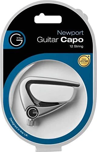 G7TH Capo 12 cordes argent