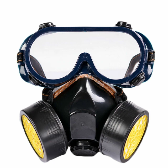 Vollmaske Atemschutz Mit 40mm Filter – Für Lackieren, Schleifen, Chemie, Staub Und Gase
