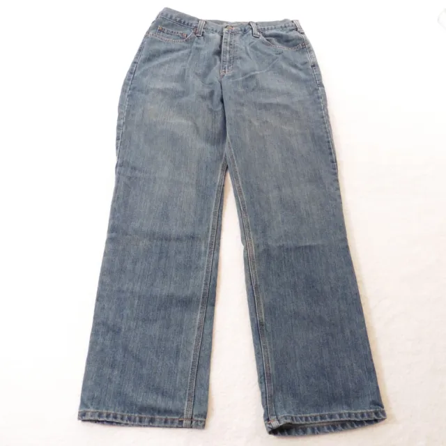 CARHARTT JEANS MEN'S Heavy Denim Blue Relaxed Fit Pants Size 36x34 $69. ...
