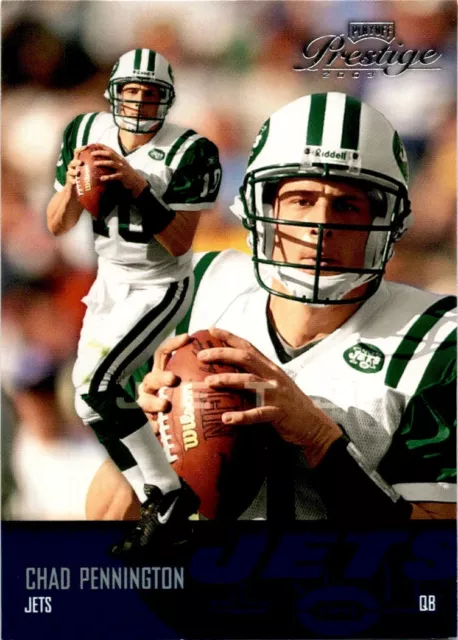 2003 Playoff Prestige Chad Pennington New York Jets #101