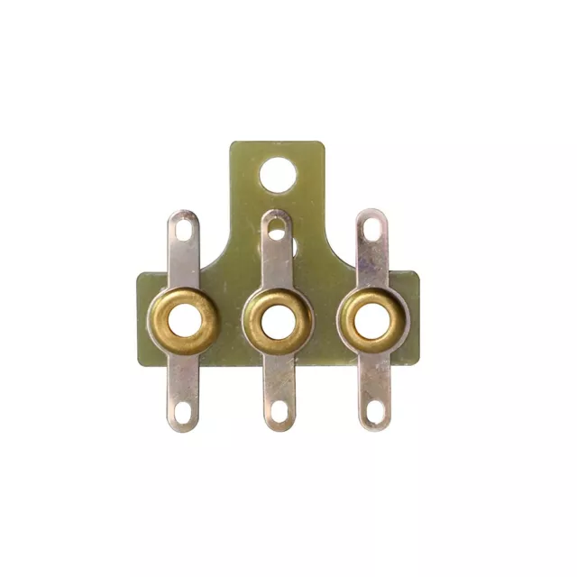 5pcs Terminal Tag Strip 3Lug Turret Board FR4 Brass Guitar Tube Amp Audio DIY