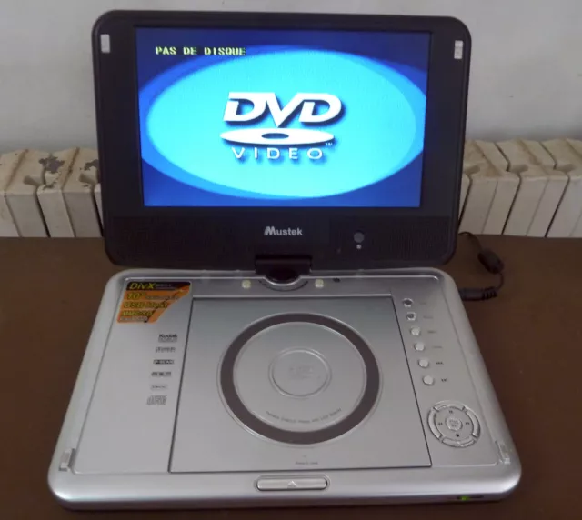MUSTEK MP100 lecteur DVD et DivX portable