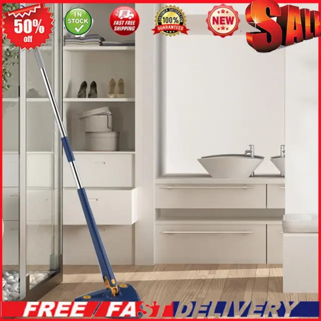 Triangle Squeeze Floor Washer Expandable Floor Cleaning Mop 130cm for Home Tools