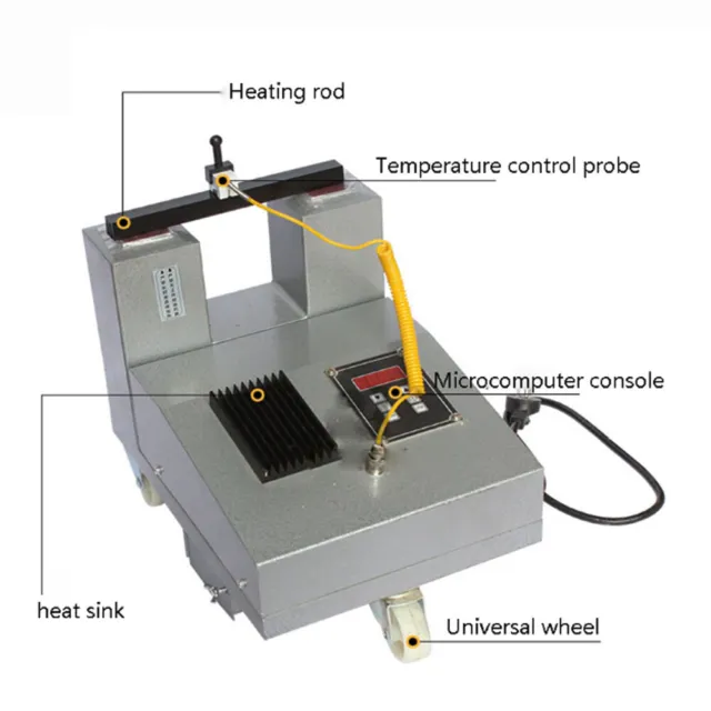 220V Portable Removal Induction Magnetic Bearing Heater with Microcomputer Panel