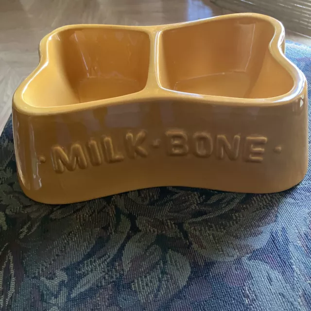 Vintage The Nabisco Classics Collection Milk Bone Ceramic Dog Dish