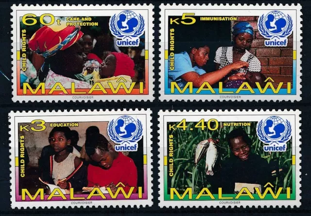 [BIN11198] Malawi 1997 Unicef good set of stamps very fine MNH