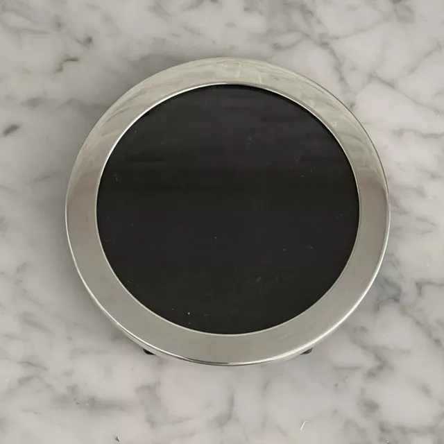 Tiffany Co Sterling Silver Round 4.5” Picture Frame Tiffany Co Sterling Silver Round 4.5” Picture Frame