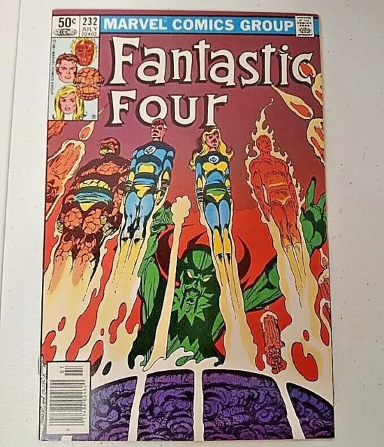 FANTASTIC FOUR #232 Jul 1981 Marvel 1st App Elements of Doom Key NICE COPY