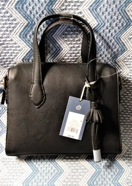 Universal Thread Goods Co. Black Zip Cross Body Bag Purse NEW