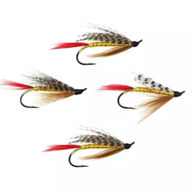 8PCS Classic Spey Flies Wet Fly Rainbow Trout Steelhead Fly Fishing Lure Baits