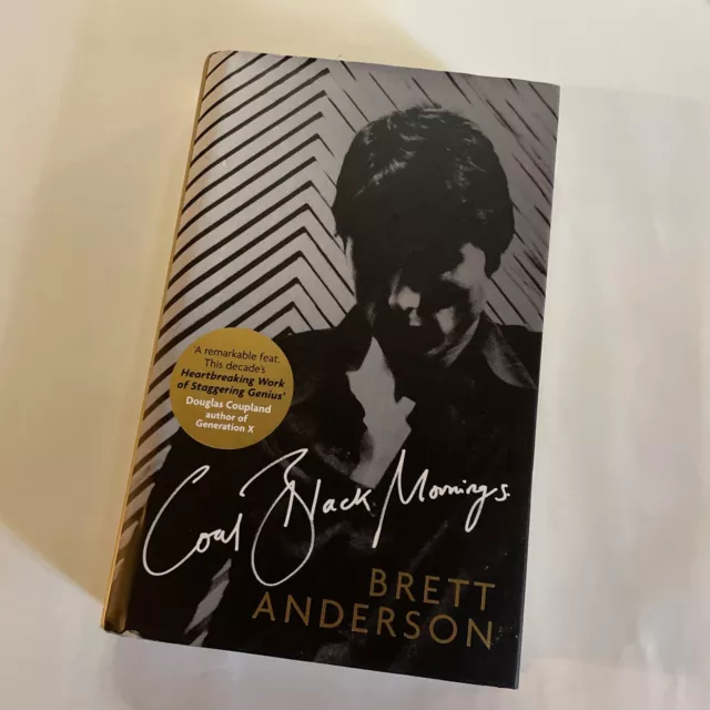 Coal Black Mornings Brett Anderson Hardcover Wildleder Biographie