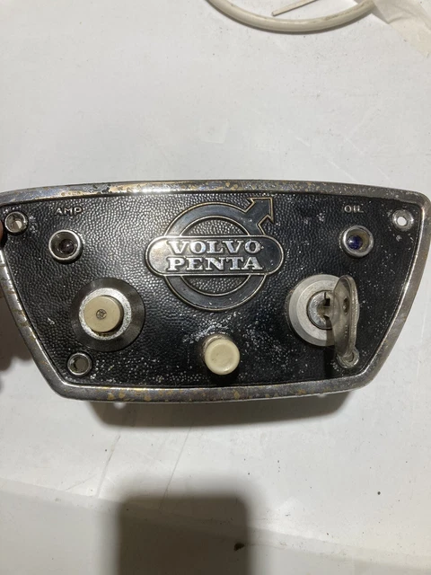 VINTAGE VOLVO PENTA Ignition switch panel marine boat diesel £150.00