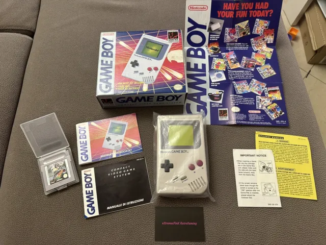 Nintendo Game Boy Classic - Boxed - 100% Original - 100% Functional - Perfect