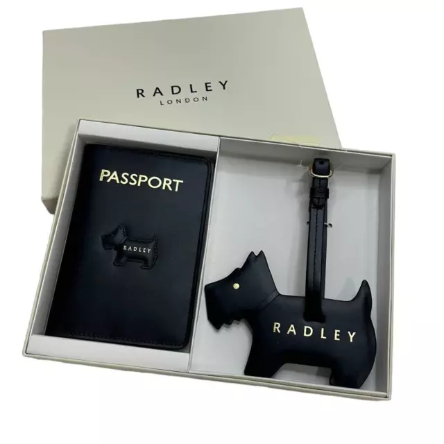 RADLEY LONDON FORTUNE Street Boxed Passport Cover & Luggage Tag in ...