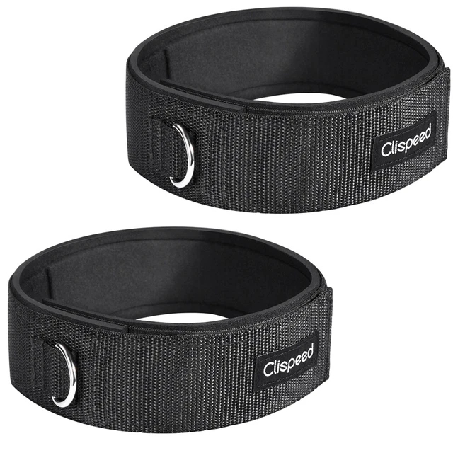 Set De 4 Bretelles Et Poignets De Yoga Réglables - Nylon Confortable Et Robuste - Noir 2024
