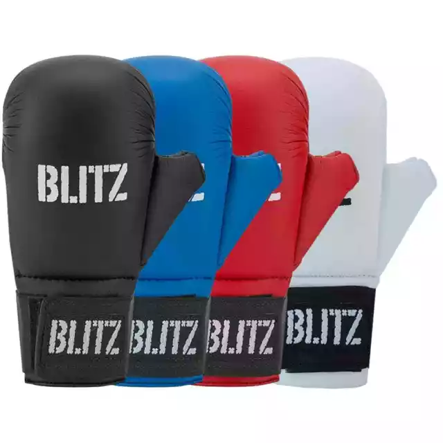 Blitz Elite Gloves With Thumb - Karate Taekwondo