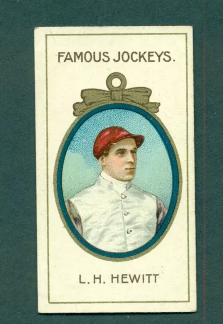 Taddy, Famous Jockeys (With Frame), Type Card - L H Hewitt