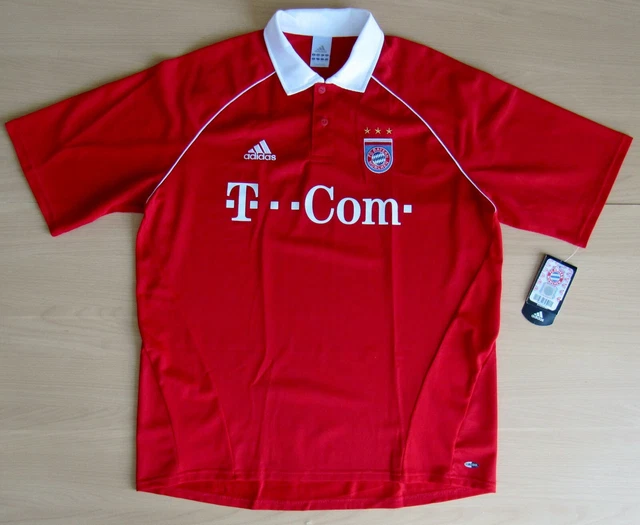 NEU MIT ETIKETT:  FC BAYERN MÜNCHEN HOME Trikot 2005/06! Gr. XL