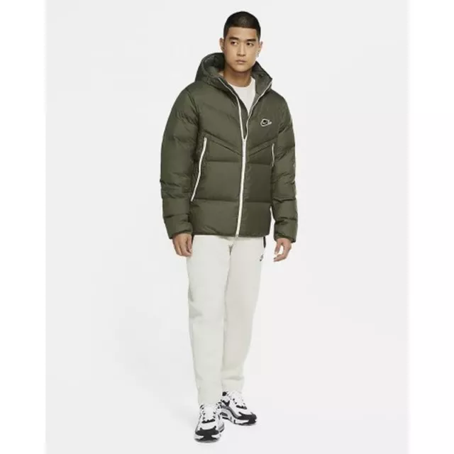 VESTE PARKA HOMME Nike Sportswear Down Fill Long Windrunner Manteau Noir  Moyen M EUR 117,10 - PicClick FR