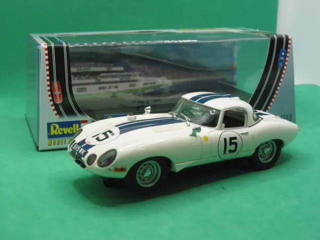 Revell  8358 Jaguar E Type #15 Le Mans 1963  Vg+ Unboxed Scalextric Compat